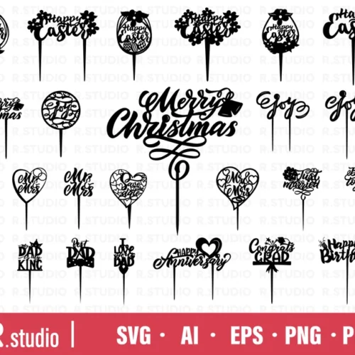 feliz-dia-del-padre-cake-topper-creativo-digital Feliz Dia Del Padre Cake Topper Creativo Digital